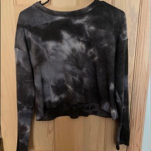 Antistar Acid Wash Long Sleeve Waffle Tee